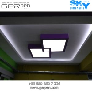 Transparan Gergi Tavan