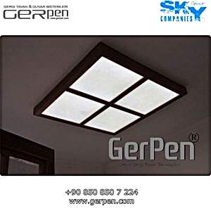 Transparan Gergi Tavan