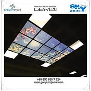 Gergi Tavan Gökyüzü Panel 16