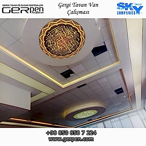 Gergi Tavan Van Çalışması