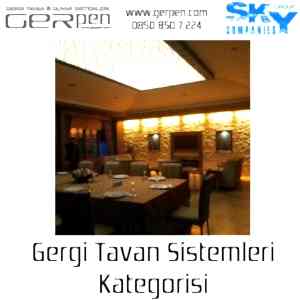 Gergi Tavan Sistemleri