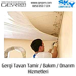Gergi Tavan Tamir Bakım Onarım Hizmetleri