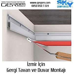 İzmir Gergi Tavan ve Duvar Montajı