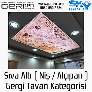 Sıva Altı ( Niş / Alçıpan ) Gergi Tavan