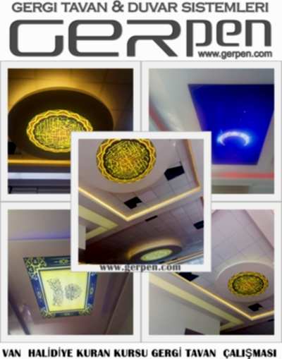 van halidiye kuran kursu gergi tavan