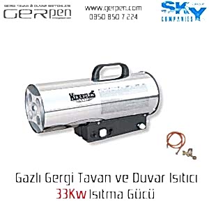 33kw gergi tavan ısıtıcısı